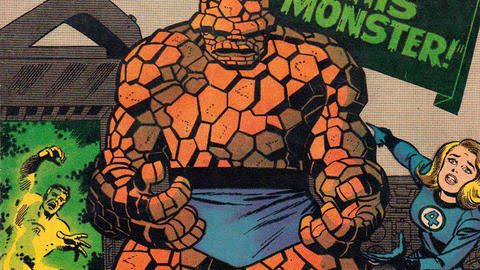 Para o #jackkirby:

Sgt. Fury era como ele queria ser

O Coisa era como ele realmente era
Fofo demais 🥰