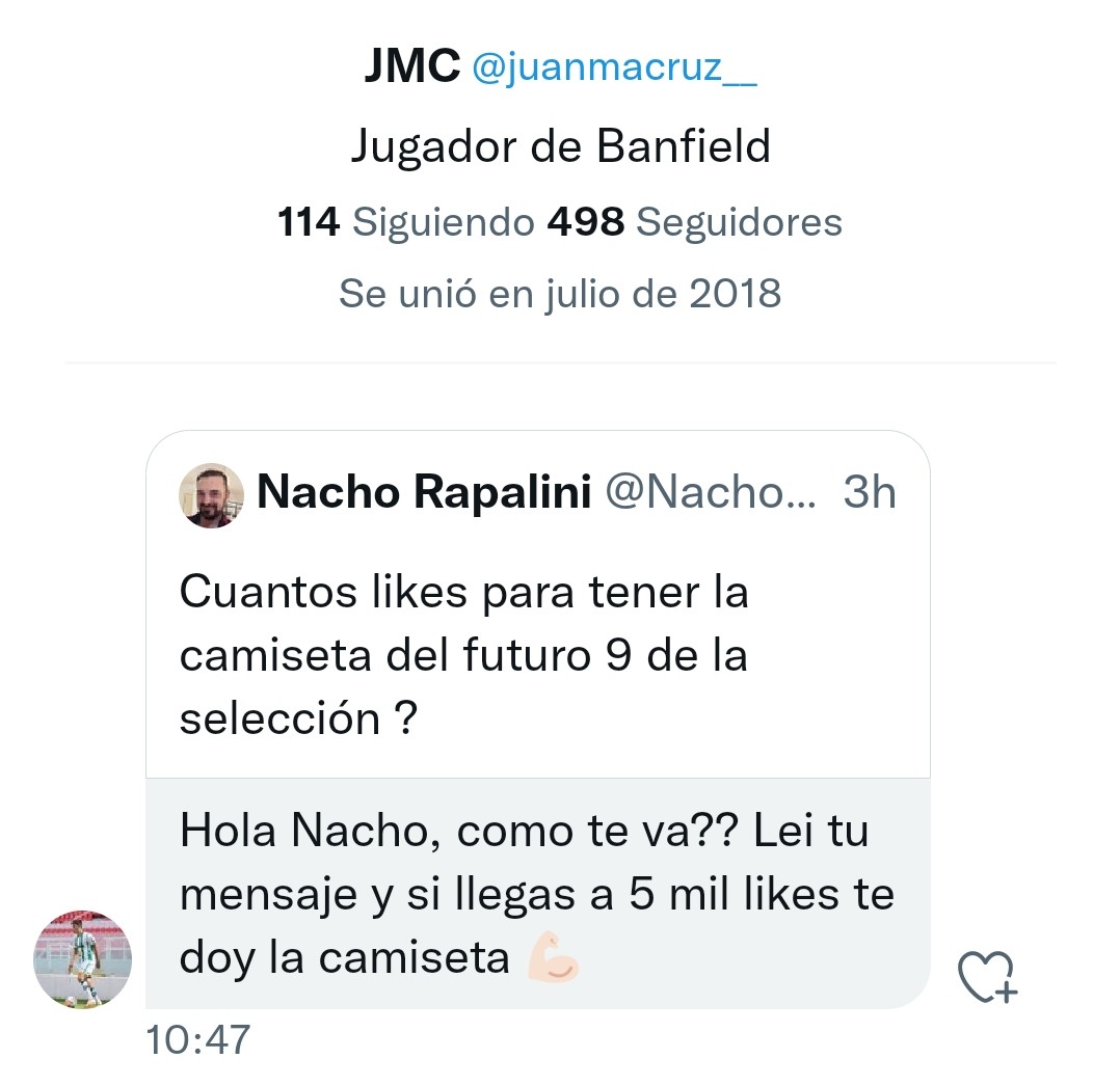 Nacho Rapalini tweet media