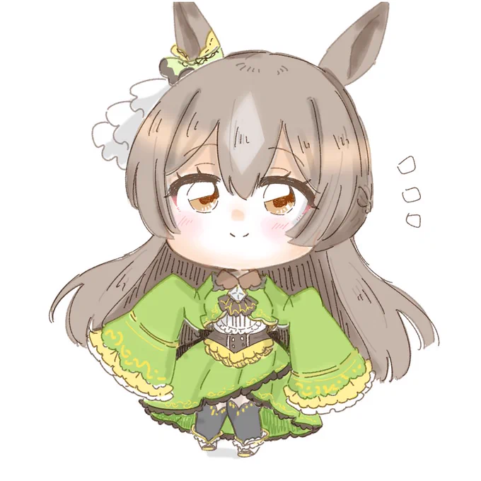 さらっと描いてみたけど、サトちゃんの衣装やばいな… 