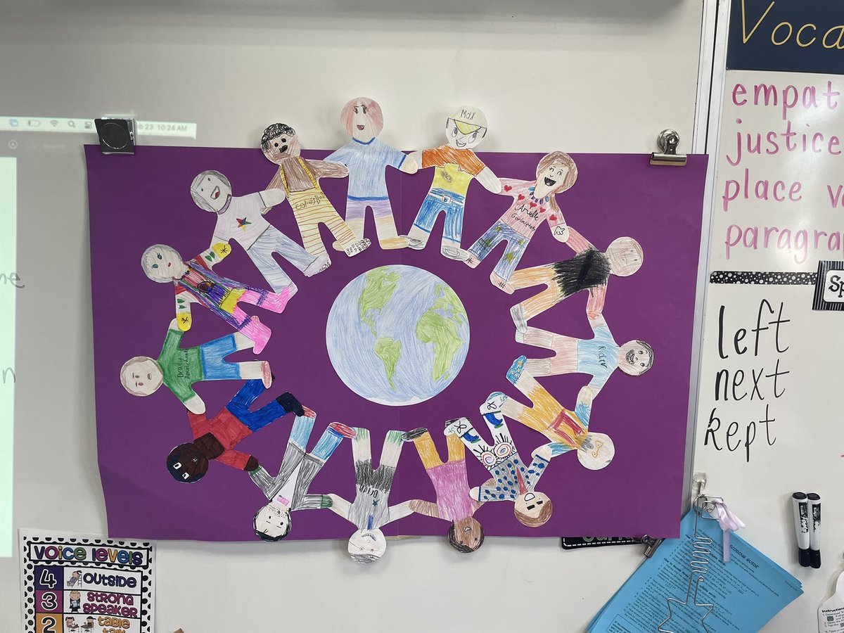Had such a fun time partnering with the lower school to #reduceinequalities pertaining to race through the Global Goals Project!! We taught the first graders of <a href="/Misfitz333/">LauraLee Fitzpatrick</a> ‘s class inclusivity and empathy when looking at all people of the world. <a href="/CateStrauch/">Cate Strauch</a> @metaxas_ari #SDGs