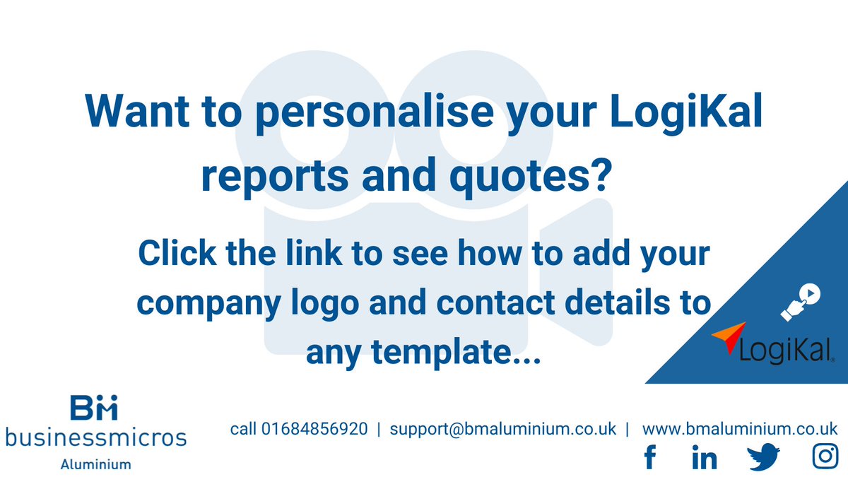 Another useful demo from the LogiKal website for you today…
▶️ bit.ly/3If9EsF