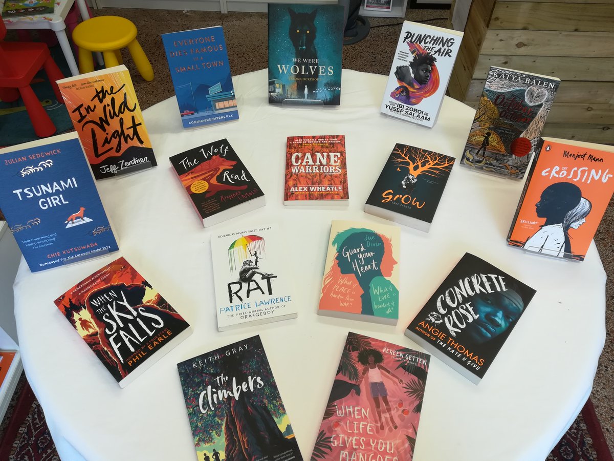 We now have the Carnegie longlist in stock*! We are so excited to read all of these brilliant books. Which one will you choose 1st? Find out more about each book below 👇
*two books sold out before we had a chance to take a photo – but more are on the way! 
#CKG22 @CILIPCKG