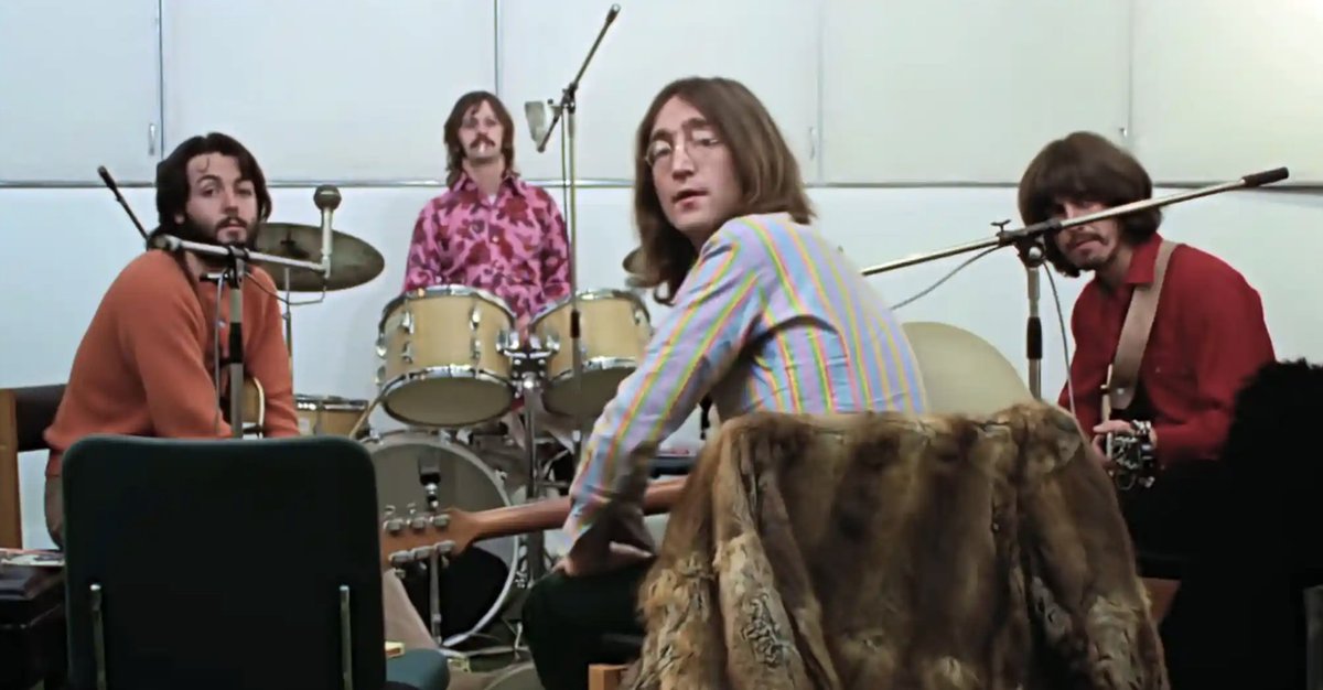 I got around to watching The Beatles: 'Get Back' recently.   So insightful - I have a renewed respect for them and their craft. What a lovely bunch 🥰