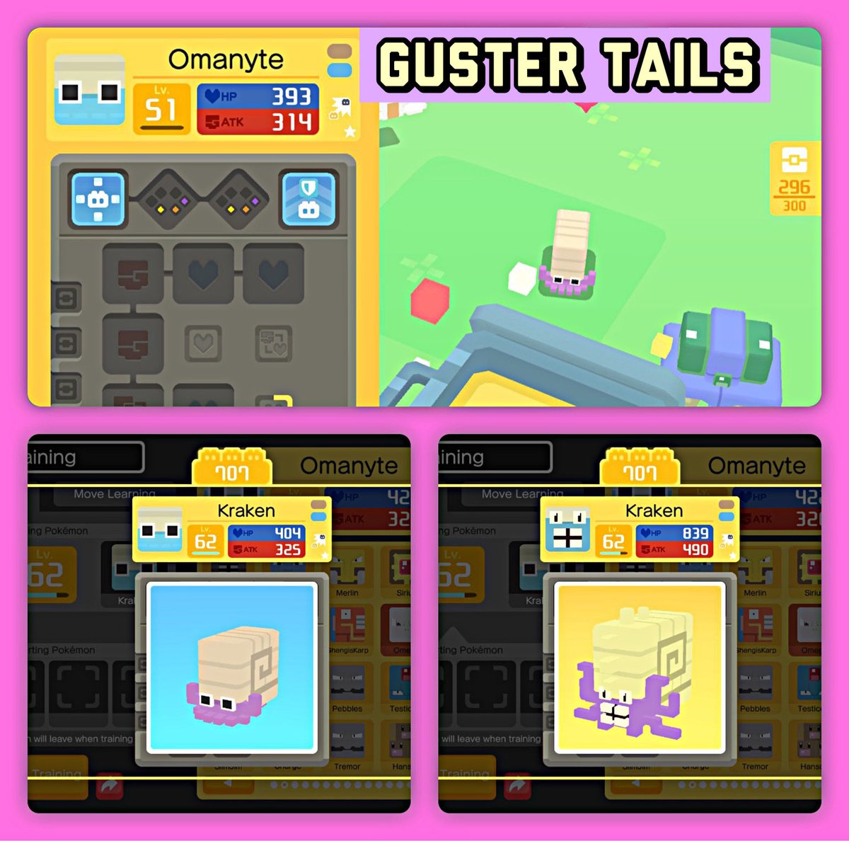 GusterTails's tweet photo. My third shiny Omanyte! In total this is my 179th shiny in Pokémon Quest! I named it Kraken. The kraken! Kill the kraken! Release the kraken! Stab the kraken!✨🐚
#PokemonQuest #NintendoSwitch #ShinyPokemon #ShinyOmanyte #ShinyOmastar #LordHelix https://t.co/Wz4W0qeY90