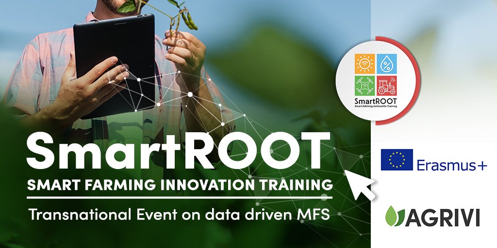 AgriviCorp's tweet image. Join us for the @SmartRootProje1 on Monday, February 28 at 11:30 am CET. Our speakers will talk about mixed farming systems and knowledge exchange through the OpenHub platform. Link for the event: bit.ly/SmartROOT_event 
#smartROOT #farming #MFS #liveevent