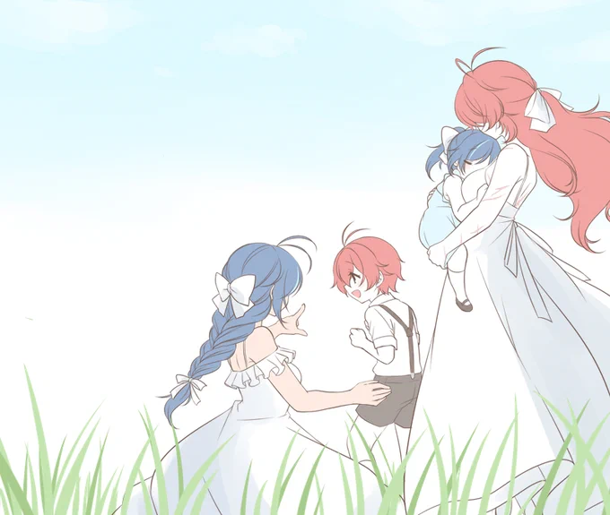 優しい風が吹く自由の都で幸せに暮らしてほしい…(女体化♀)
#ディルガイ #luckae 