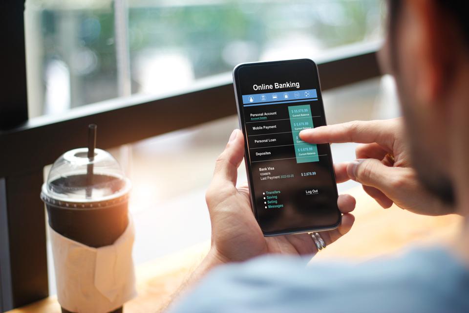The best way to protect your online banking information when using public Wi-Fi is simply not to do it.