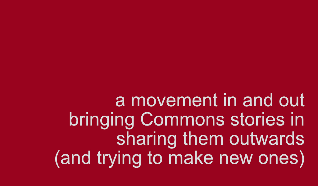 Crafting the Commons network tweet media
