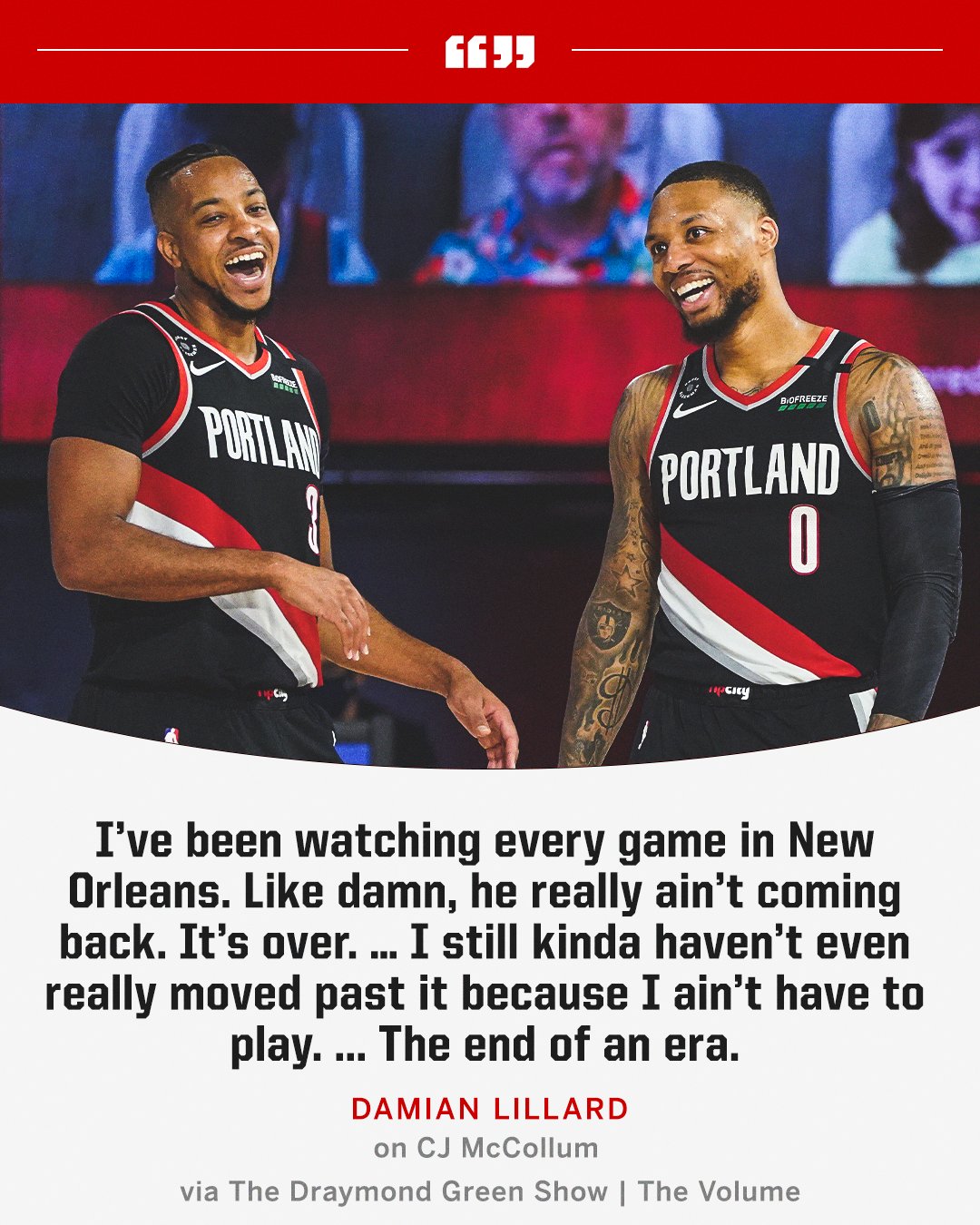 Damian Lillard trade rumors: CJ McCollum addresses speculation