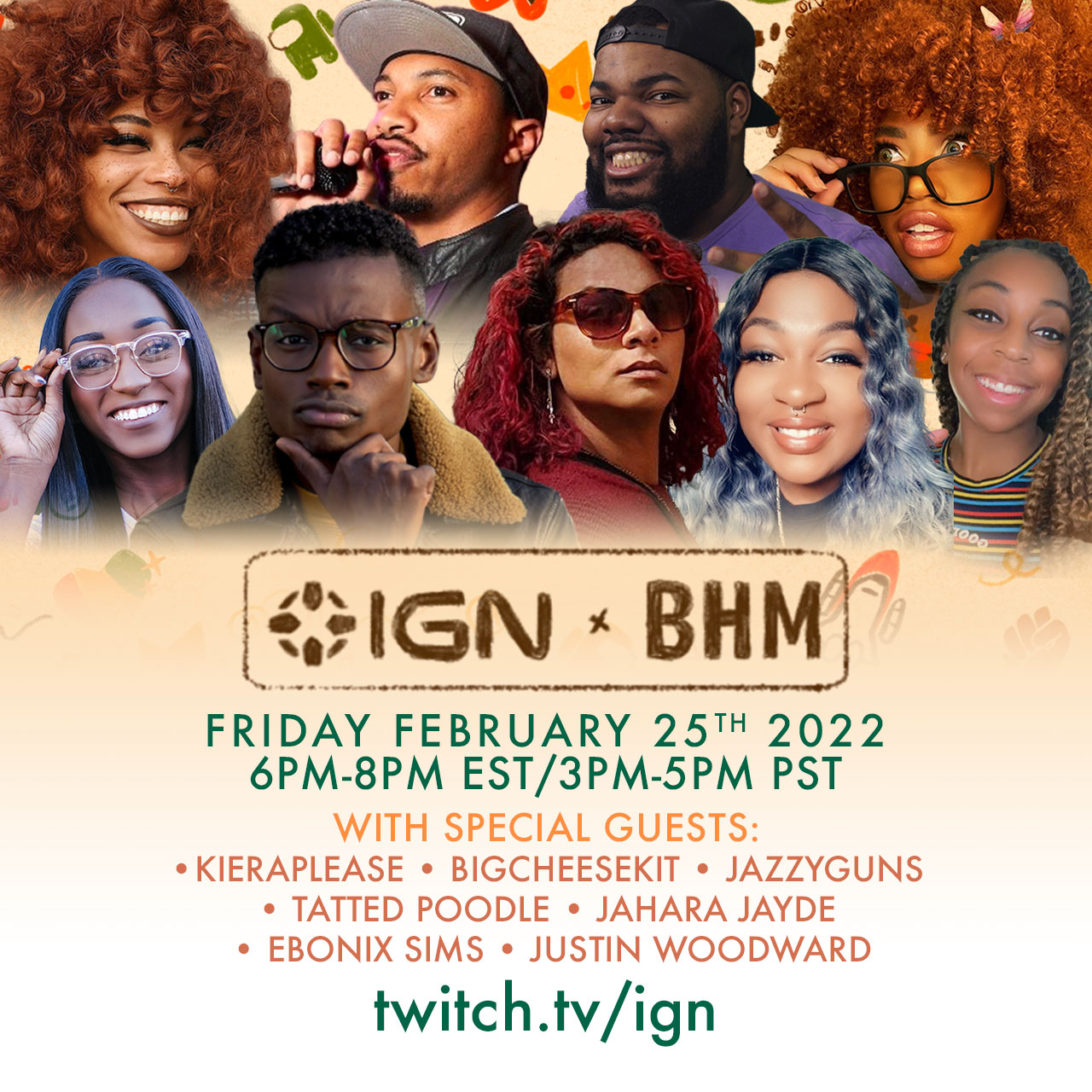 ...IGN @BlackGirlsCode @geekheavy @Jada_Rina @Kieraplease @BigCheeseKIT @Ja...