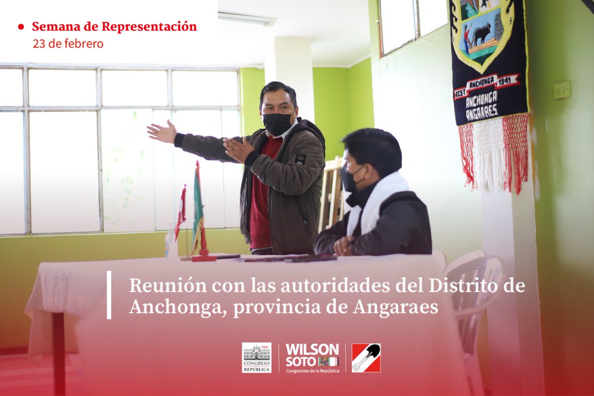 wilsonsotop's tweet photo. En nuestro tercer día de #SemanaDeRepresentación, llegamos al distrito de #Anchonga, provincia de #Angaraes, #Huancavelica, donde recibimos las necesidades de atención en #educación y #salud.

Seguimos #Adelante
#PuebloPorPueblo
#UnCongresoParaTodos
#AcciónPopular https://t.co/fWIrTzLvj4