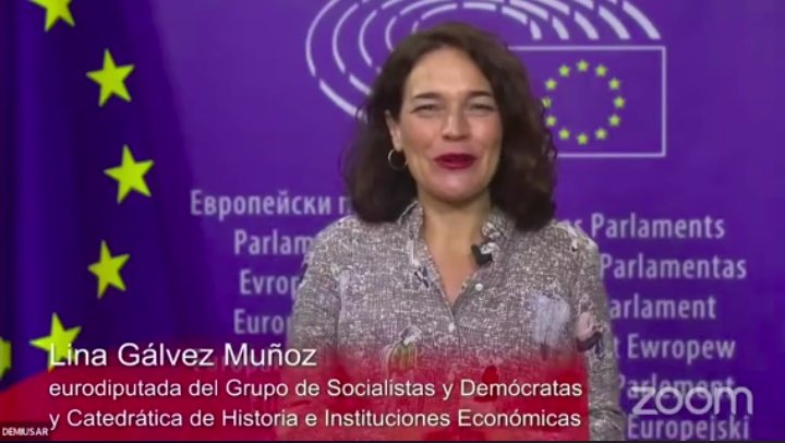 Lina Gálvez Muñoz, Eurodiputada del Grupo de Socialistas y Demócratas, Catedrática de Historia e Instituciones Económicas nos expone sobre #LosCuidados, concepto e implicaciones. 

#ResilienciayGenero
#HablemosDeCuidado