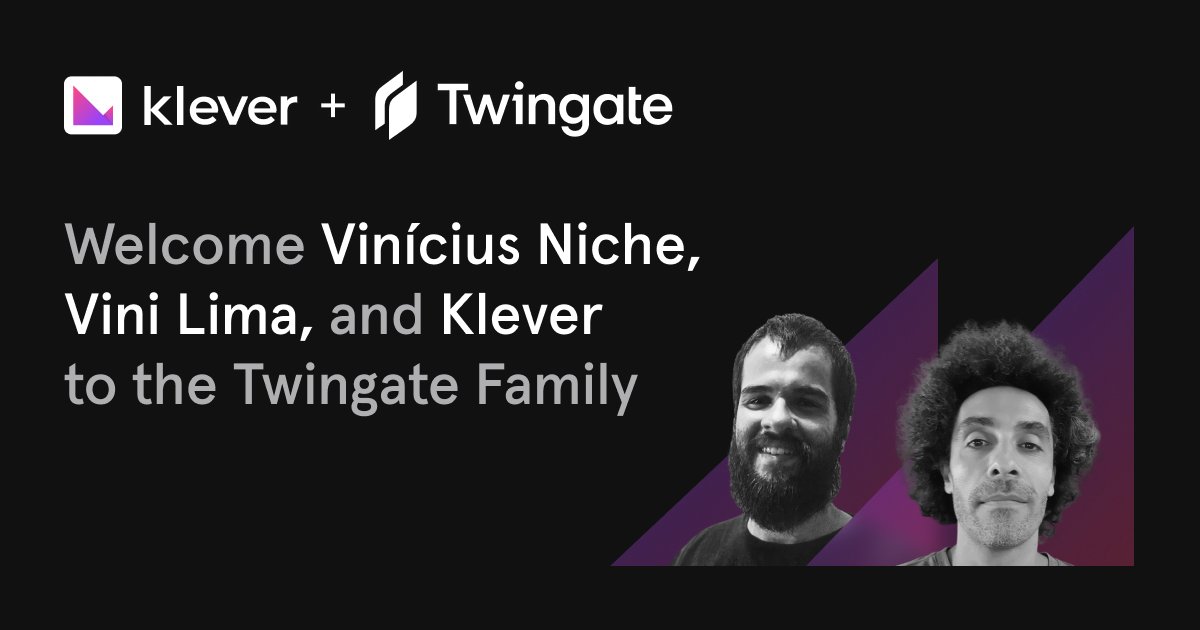 TwingateHQ's tweet photo. Today we are welcoming @klever_io as Twingate customers! 📣 

@klever_io's mission is to create innovative, easy-to-use #borderlesstrading and seamless transactional processing globally and we are excited to be partnering with them! 🔥

https://t.co/CfNw1KaCdK https://t.co/F5l7CLhNNK