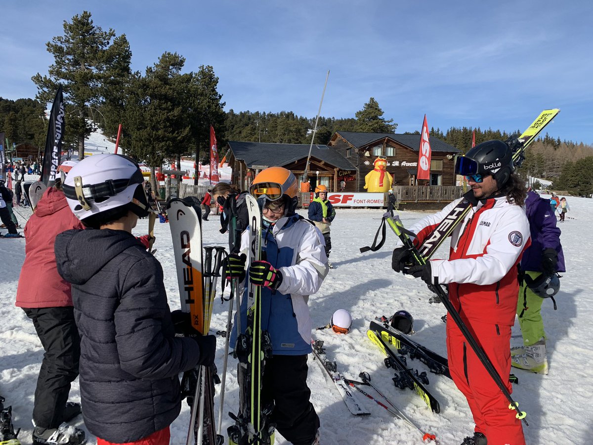 CourGemma's tweet photo. #pctesquiada2122 Felicitat i satisfacció pel que hem après, ho hem passat molt bé @INS_Pla_Marcell ens acomiadem de Font-Romeu https://t.co/UY2tFgsiON