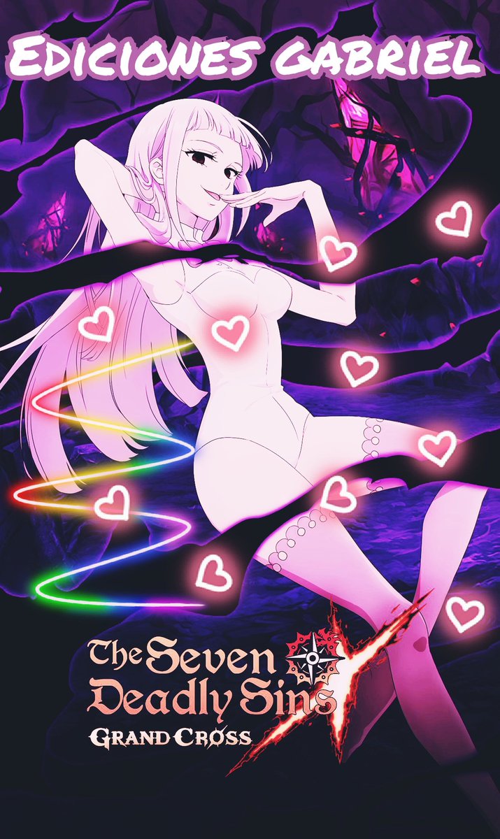Gabrieledicion's tweet photo. Espero les guste este edit de melascula 👑🥰💕🤩🎁

#Melascula #Nanatsunotaizai #Grandcroos #CollagesGabriel https://t.co/Cmi32J7Z2N