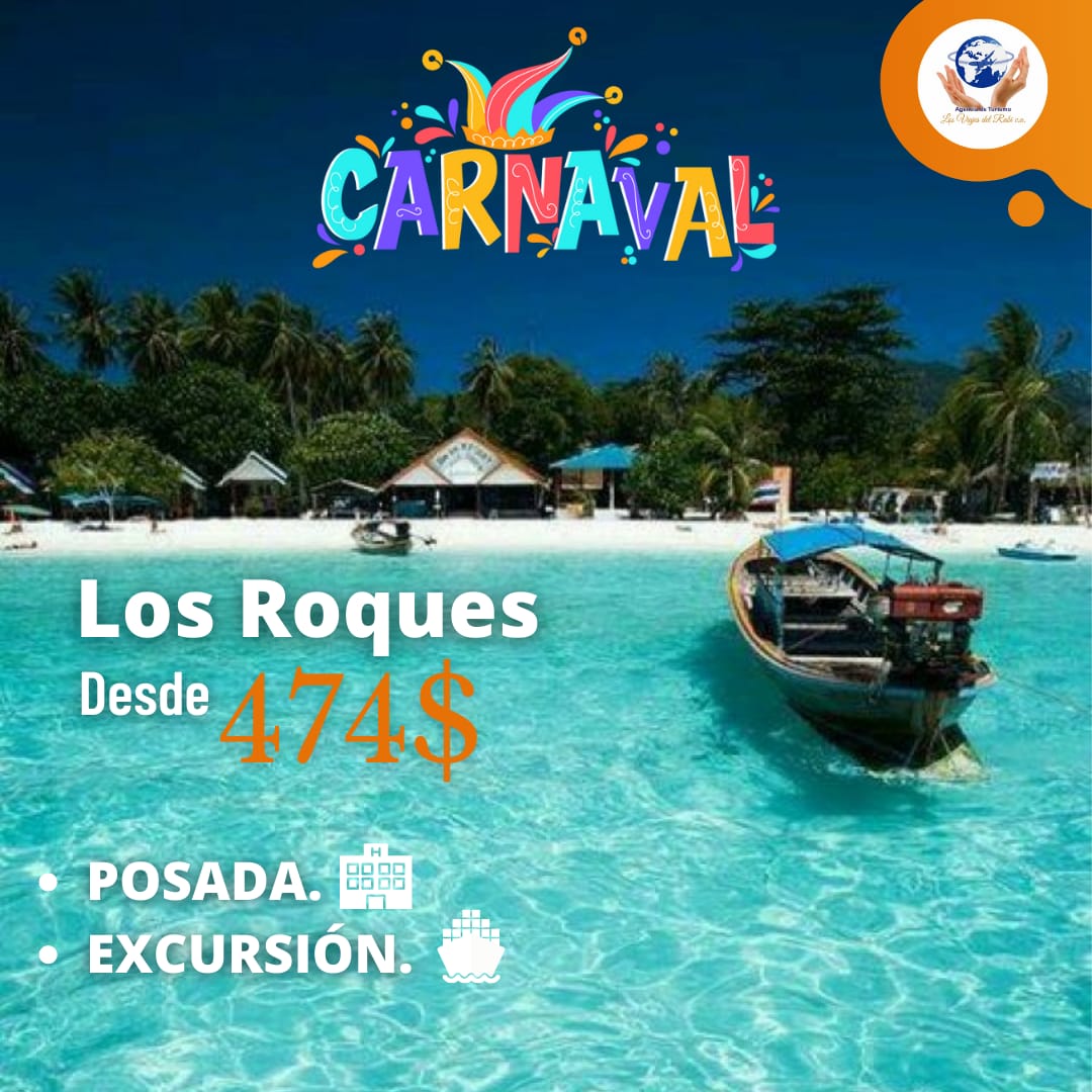 ViajesDelRabi's tweet photo. Quiere viajar a #losroques Los Viajes del Rabí, C.A. hace tu sueño realidad! Reserva ya! Tenemos los mejores precios del mercado! 🧐🎁🎈♥ https://t.co/eqbOeEpPG9