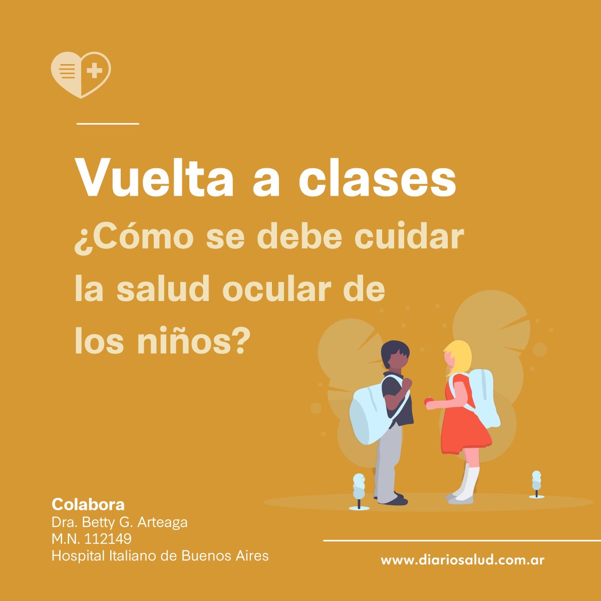 DiarioSaludAR's tweet photo. Un problema visual a una edad temprana puede afectar en el comportamiento de un niño y hasta en su rendimiento escolar.
 
En la nota, la Dra. Betty G. Arteaga, del Hospital Italiano de Bs As, da recomendaciones para el cuidado ocular de los más pequeños: https://t.co/Sfl5OpAYG5 https://t.co/1ziftUbYHB