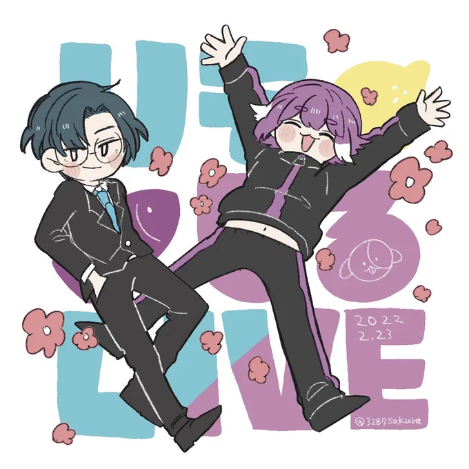 リモーネ先生&amp;しるこさんライブお疲れ様でした!🍋🐶
TLから皆様素敵な時間を過ごされたんだな〜ってひしひし伝わってきます!私はリモ女&amp;びんとろ民さんの優しくて礼儀正しいところも大好きなので、一緒に嬉しくなりました!これからも1ファンとしてお2人を応援してます🥸💙💜
#リモしるライブ 