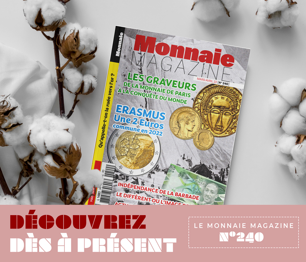 DÉCOUVREZ DÈS À PRÉSENT :
LE MONNAIE MAGAZINE N°240 !!
DISPONIBLE sur le site des éditions de la monnaie

CONSULTABLE ICI : ow.ly/Mei950I1X4o

#nouveauté #monnaie #piecesuniques #or #argent #numismatique #collection #exclusivité #numismate #nouveauté #numis #piece