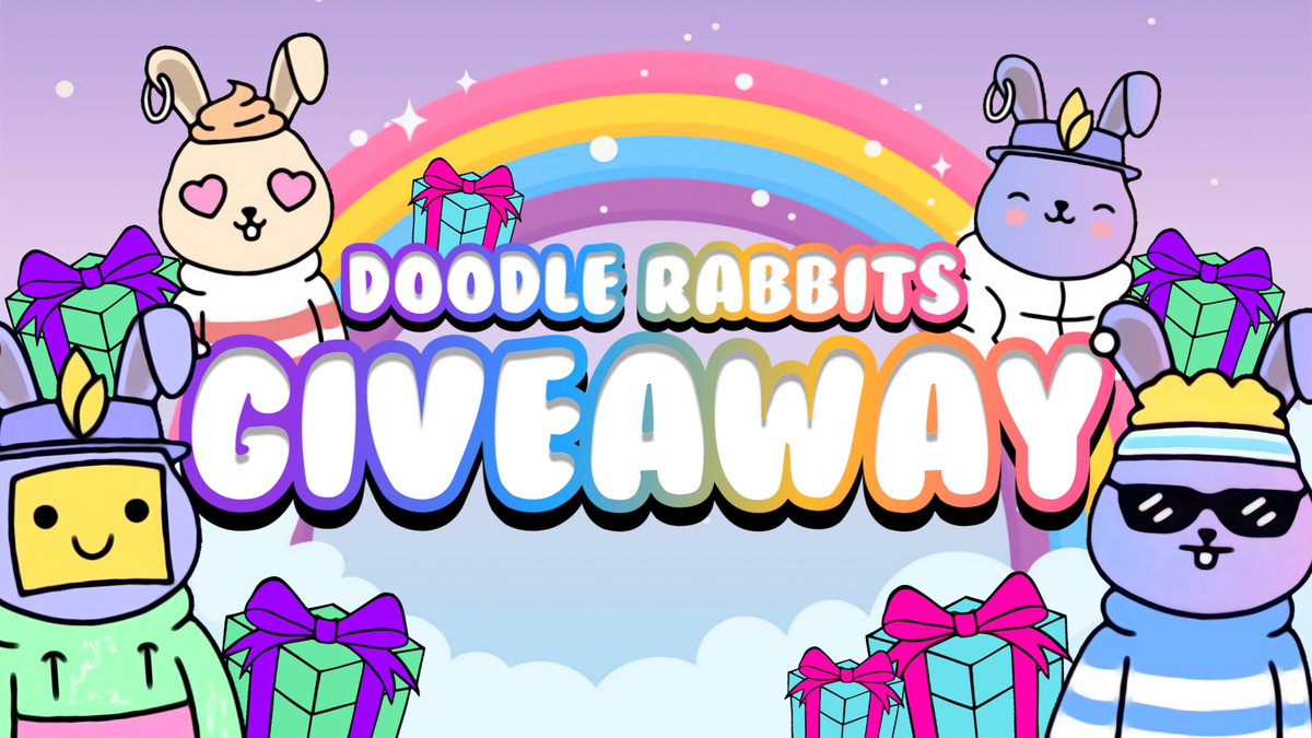 NFTnewton's tweet photo. 🚨 Elrond giveaway 🚨

1 NFT WORTH 1 EGLD ($160) 🏆

Rules :-
- Follow @DoodleRabbits @NFTnewton (🔔)
- Like &amp; RT
- Tag 3

24 hrs ⚡⚡

#Elrond #EGLD #ElrondAirdrop #NFT #ElrondCommunity #NFTGiveaway #NFTCommunity https://t.co/IC7X2nFyWm