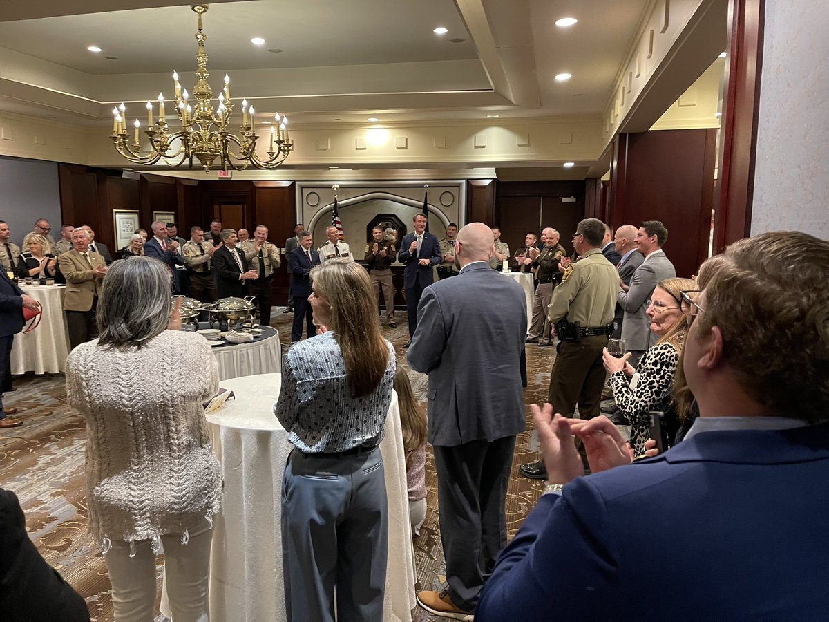 I am so thankful for our law enforcement and the great job they do all across Virginia. It’s awesome to be part of a House Majority (and Administration) that has their back!