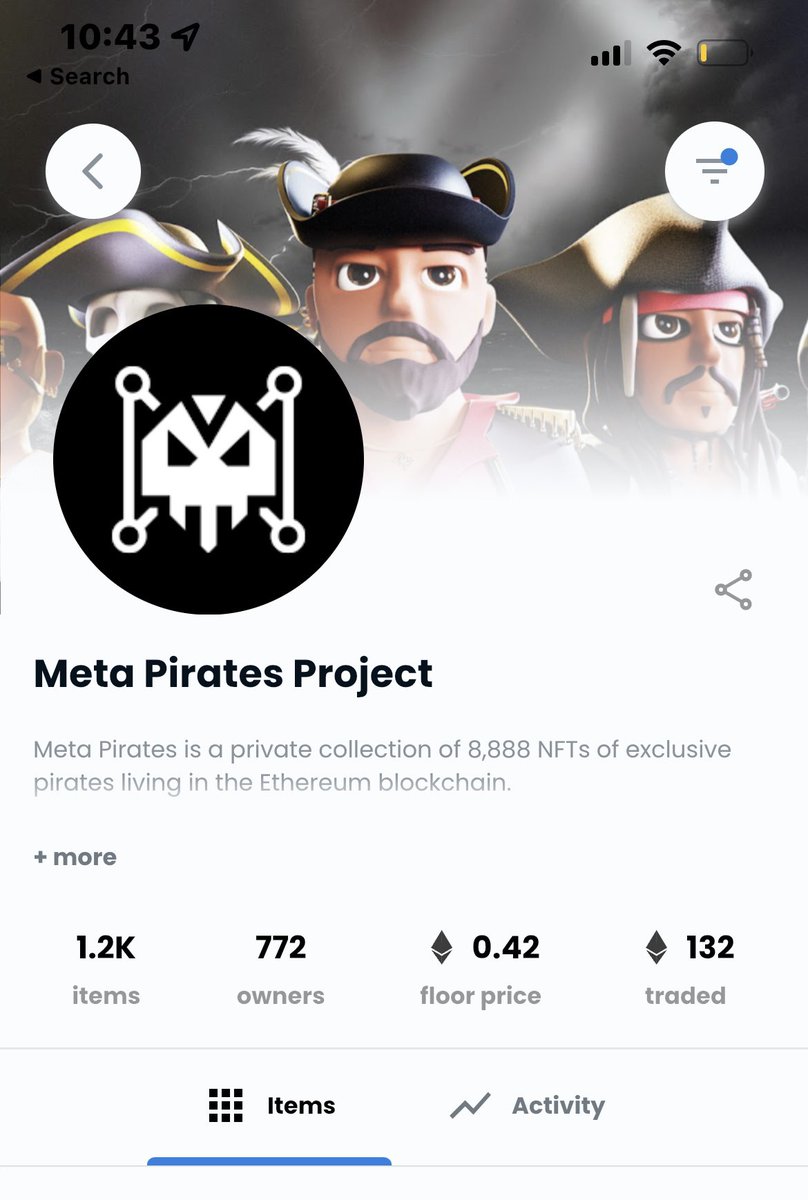 Meta Pirates NFT tweet media