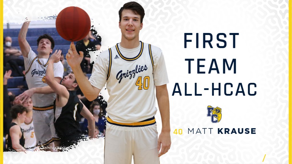 FCGrizAthletics's tweet photo. NEWS | Congratulations to @FCGrizHoops senior Matt Krause on earning First Team All-HCAC honors today! https://t.co/4NNibeAij8 https://t.co/469ZqRiiIf