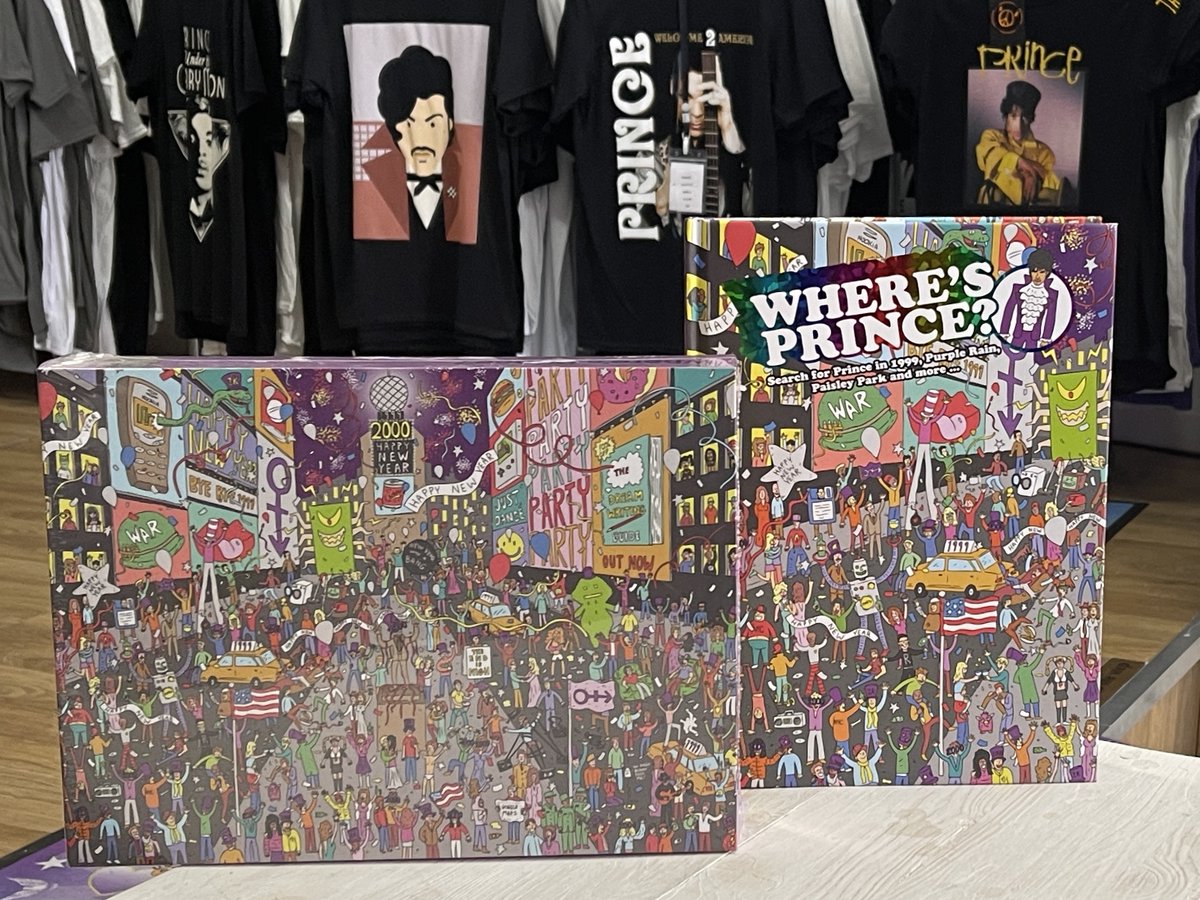GlamSlamEscape's tweet photo. Where's Prince Book & Jigsaw now BACK IN STOCK ๐
https://t.co/IwHsKMoObe
Great fun for True Funk Soldiers of all ages ๐
#Prince #Prine4Ever #PrinceBook #PrinceJigsaw #WheresPrince https://t.co/aTIW7ItUnJ
