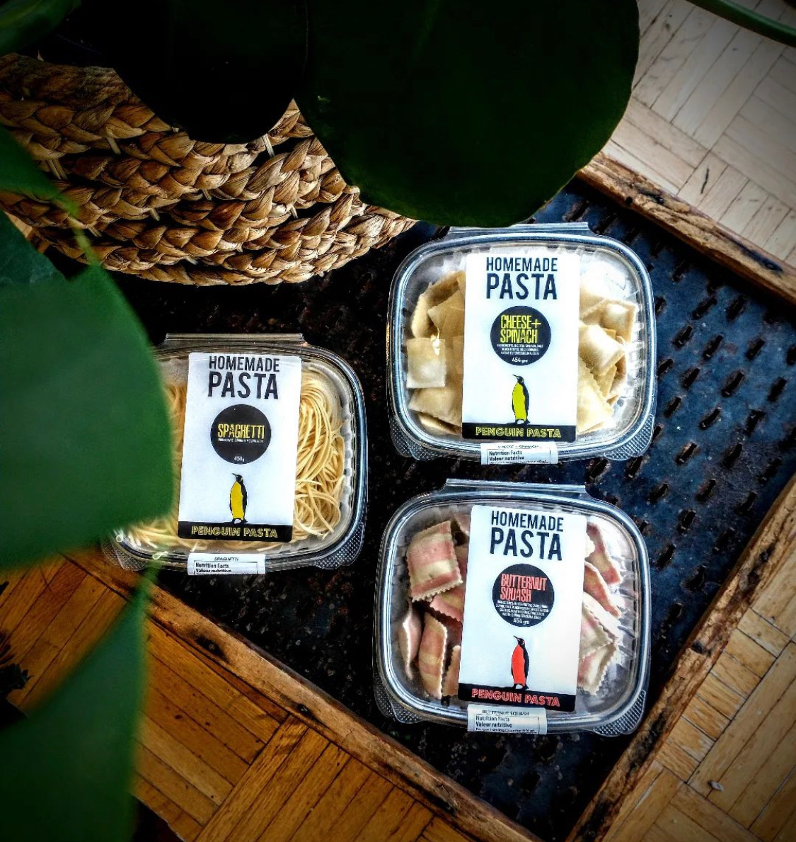 RoweGuelph's tweet photo. From homemade pasta to pierogies - find your favourite Penguin products online at https://t.co/tR2IIyAQmG for home delivery! 

📸 by @crownpointmarket https://t.co/RtFkA3jAzS