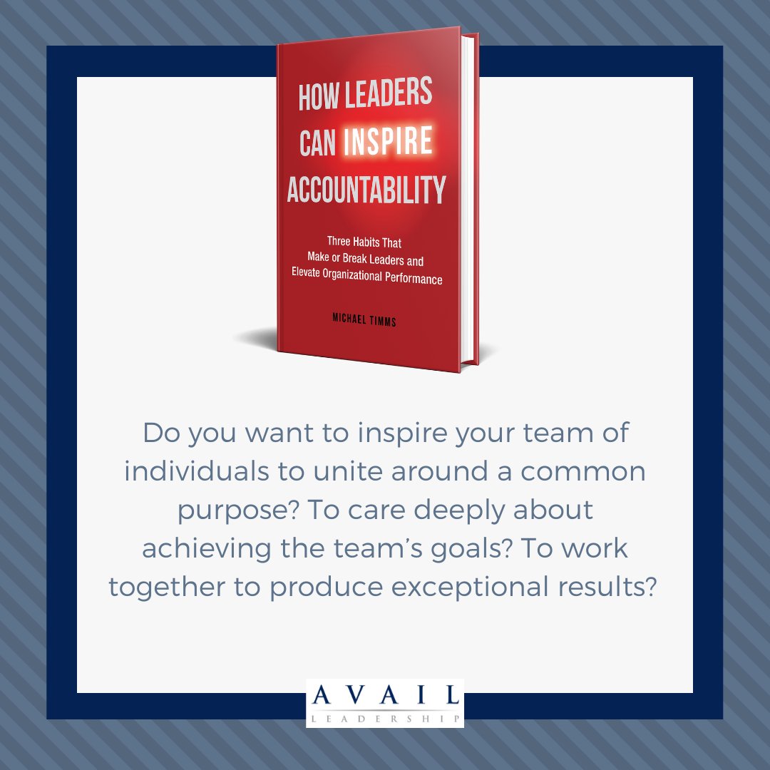 Find out how in the book How Leaders Can Inspire Accountability. Don’t wait, get it on Amazon today!

zcu.io/LRIg

#Read #InspireAccountability #Leadership #InspireYourTeam
#Goals