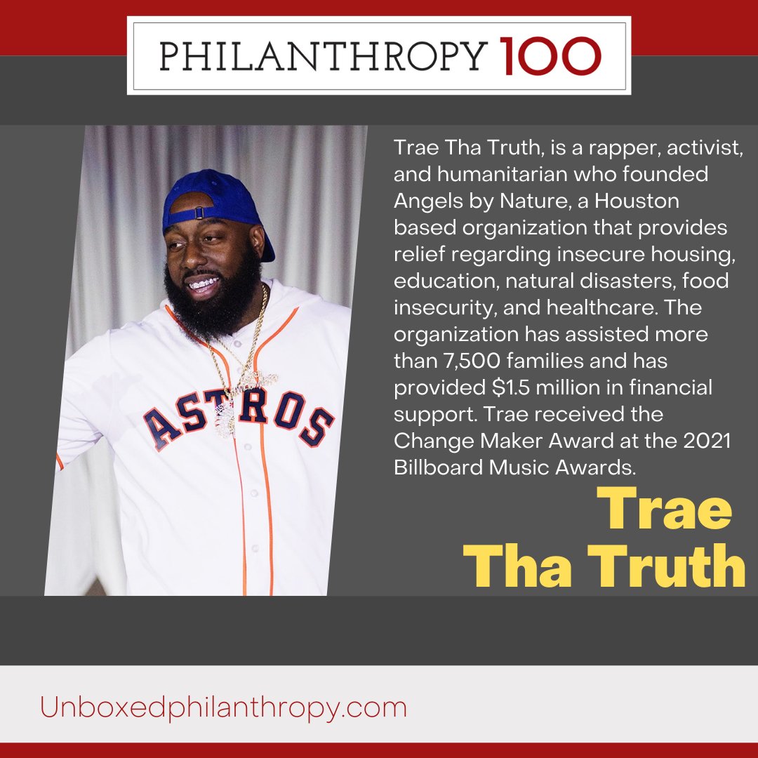 Highlighting this week's 2021 Philanthropy 100 honorees. Check out our website for the full list. Link in bio!