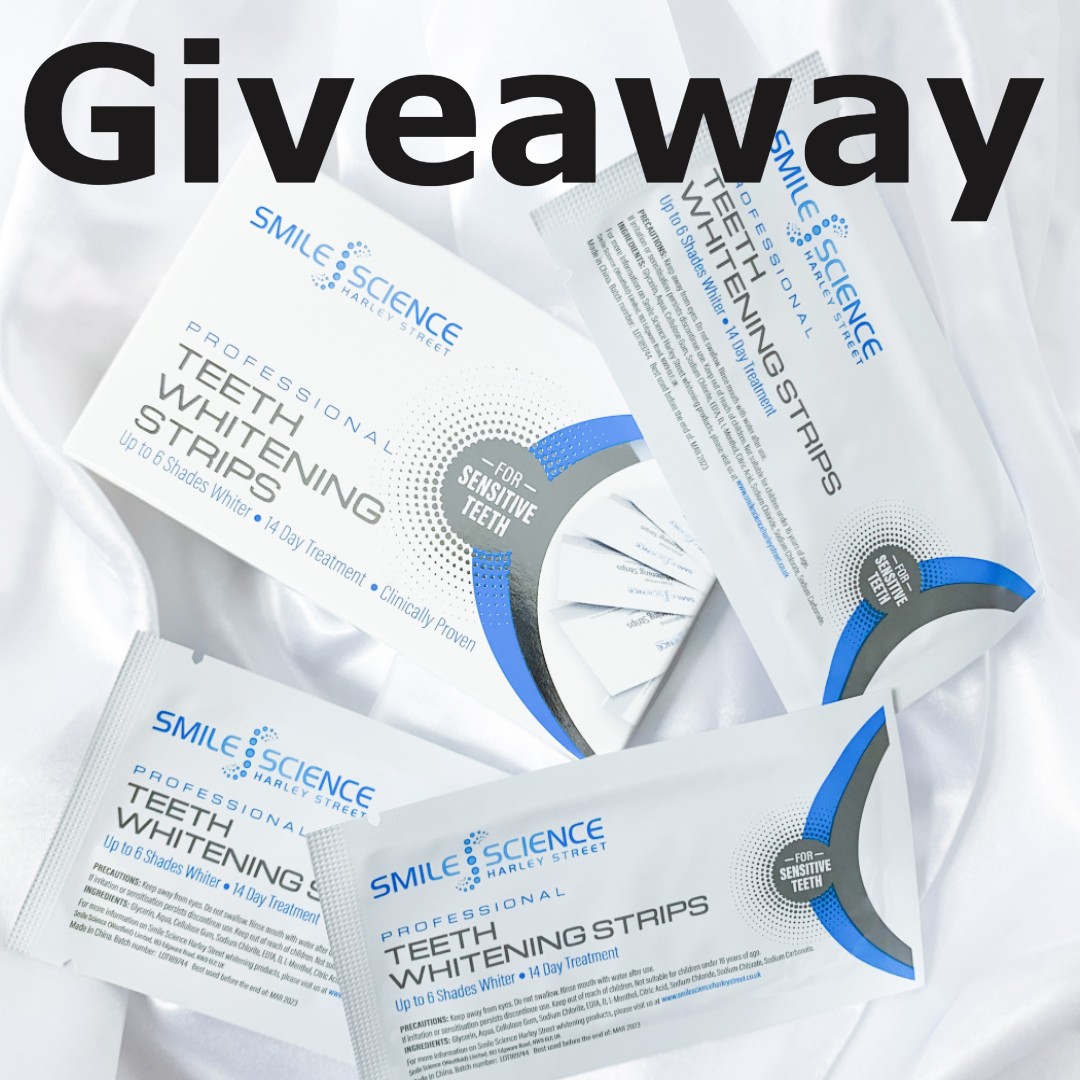 SmileScienceUK's tweet photo. We're giving a pack of our teeth whitening Strips.
⁠
To enter;⁠ Just follow us
⁠
UK entries only. Giveaway ends on Sunday 27th February at 20:00. Winner will receive DM.⁠

⁠
#giveaway #win #competition⁠ #Smilescienceharleystreet https://t.co/Nqr8zcvuAT