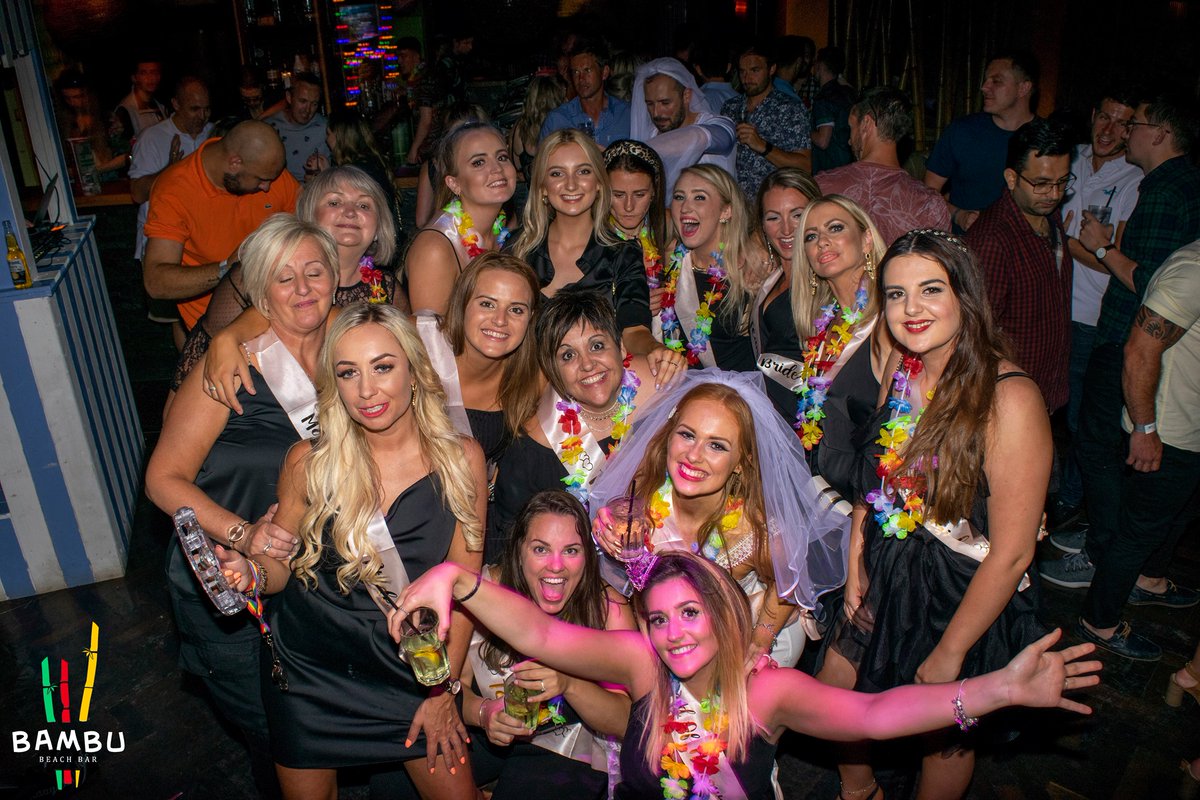 Have a drink, hen! It’s #WeddingHour 💍🌟

At Bambu we offer private hire for Hen parties, so get all the ladies together for the best night before your big day! 👰‍♀️

Book your hen-do today with us! 👇
bambu-bar.co.uk/book/