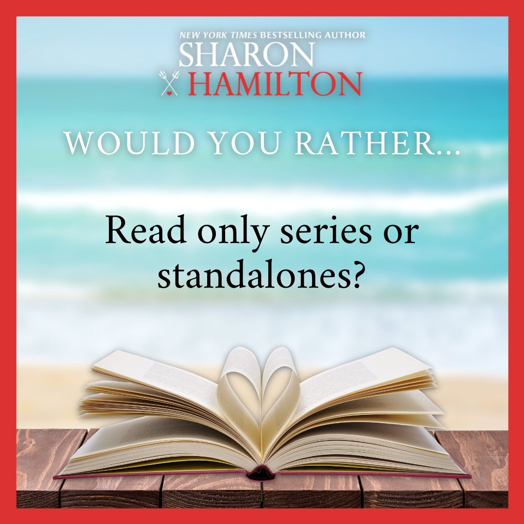sharonlhamilton's tweet photo. โIf you could only read books from a series or standalones, which would you choose? Why?
#WouldYouRather #ReaderQuestion #Bookish https://t.co/mTG0sK0sgb