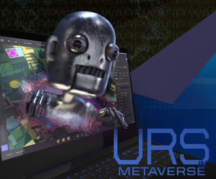 TheProjectURS's tweet photo. The URS goes to @TheSandboxGame through the warp gate! 🕳 🔮 

#Metaverse https://t.co/WWfzeybtll