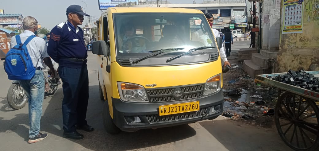 Sikar Traffic Police tweet media