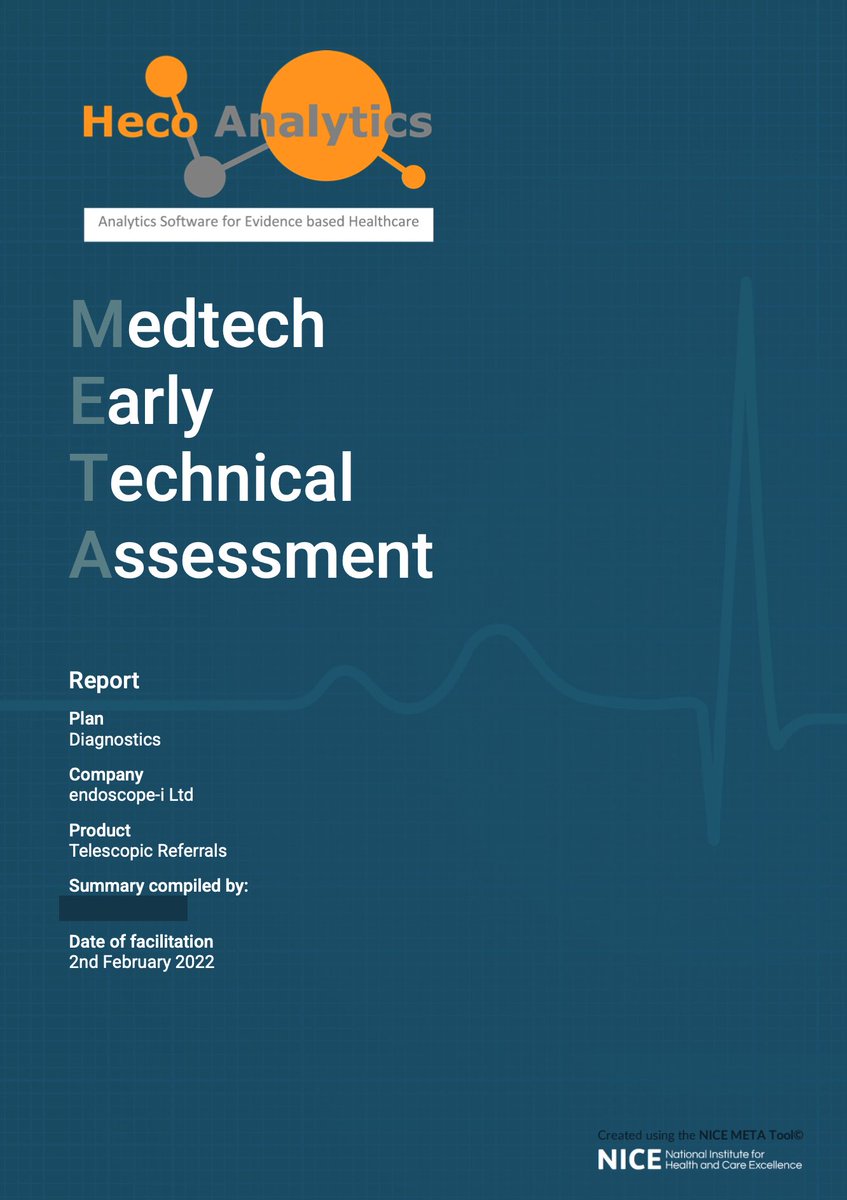 If your directorate managers are looking for a high level synopsis on behalf of NICE for telescopic referrals, please contact us info@endoscope-i.com and we would be happy to share. We can help your head neck 2ww cancer pathway.