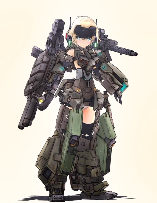 #見た人もなにか無言でキャノン付の何かをあげる 