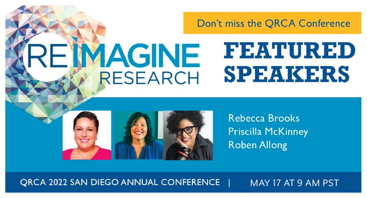 Alter_Agents's tweet photo. Our CEO Rebecca Brooks is presenting at the upcoming @qrca annual conference in San Diego in the session, 'Through the Research Looking-Glass: Who in the World Are We? And Where Are We Going?'

Learn more and register: https://t.co/pWwb6jvEw5
 #QRCA2022 #MRX #MarketResearch https://t.co/AVy2Q9ipmF