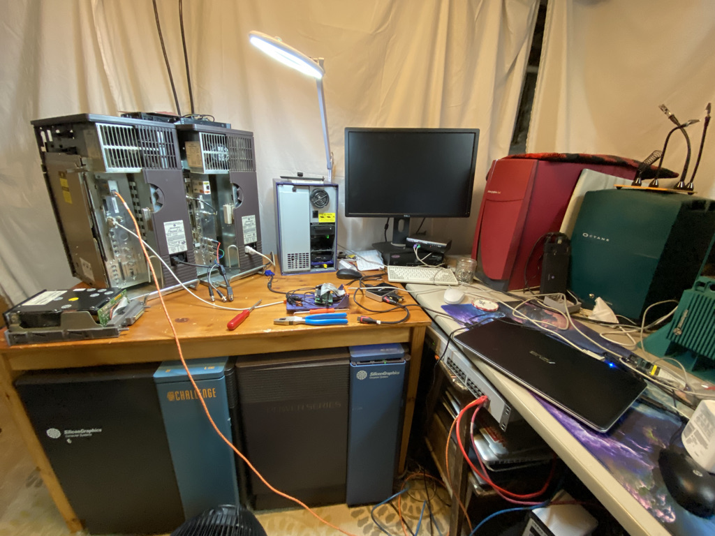 atariorbit's tweet photo. Finally completed my journey to install SGI's 4D1 (aka IRIX 3) on both of the Personal Irises. Videos coming soon. Full replay of the installation is here: https://t.co/uvL6tK1c1P
#sgi #irix #geometryEngine #4Dgifts https://t.co/HitaGBGK01