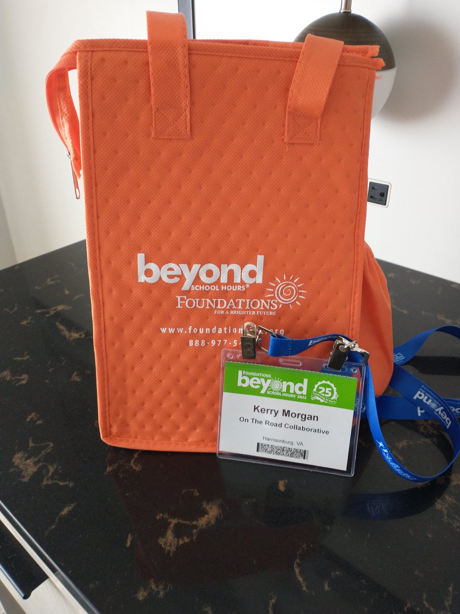 Excited to be in Orlando attending and presenting at the #BeyondSchoolHours conference! Enjoying the nice weather and excited about the PD!