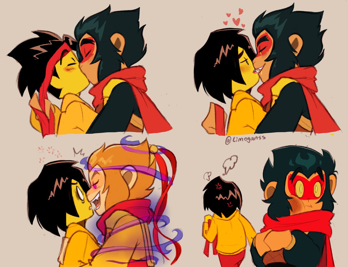 This one is so old , but I was never able to come up with a dialogue for it. Anyway enjoy Macaque cockblocking himself. #plumsynoodles