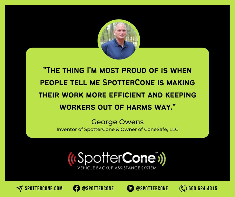 spottercone's tweet photo. SpotterCone's mission in everything we do, is to serve others by making the workplace safer and more efficient. 
Shop now: https://t.co/NkxquKDNE1
#Trucking #Truckers #OilRig #RV #transport #trailers #DrivingSafety #SpotterCone #TruckDrivers #Energy https://t.co/522f0GpTfO