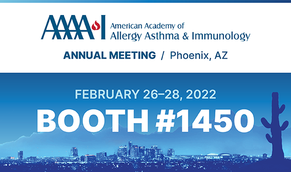 Just 3 more days until #AAAAI22! 
Swing by BOOTH# 1450 to explore our #remoterespiratorymonitoring solutions for #asthma. Get a live demo and coach a remote PFT to experience our real-time video coaching feature.
lnkd.in/gaNesnn

#remotepatientmonitoring