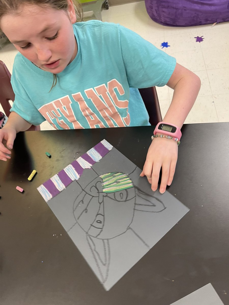4th graders from <a href="/MissSwaim_4th/">Patience Swaim</a> are having so much fun learning about <a href="/silberzweig/">Sandra Silberzweig #sandrasilberzweig @silberzweig</a> and her amazing art!!! <a href="/mambrinosteam/">STEAM Academy at Mambrino</a> <a href="/Curriculum_GISD/">Granbury ISD Curriculum Department</a> <a href="/granburyisd/">Granbury ISD</a> @HeatherBoisjol1 #10houses1family