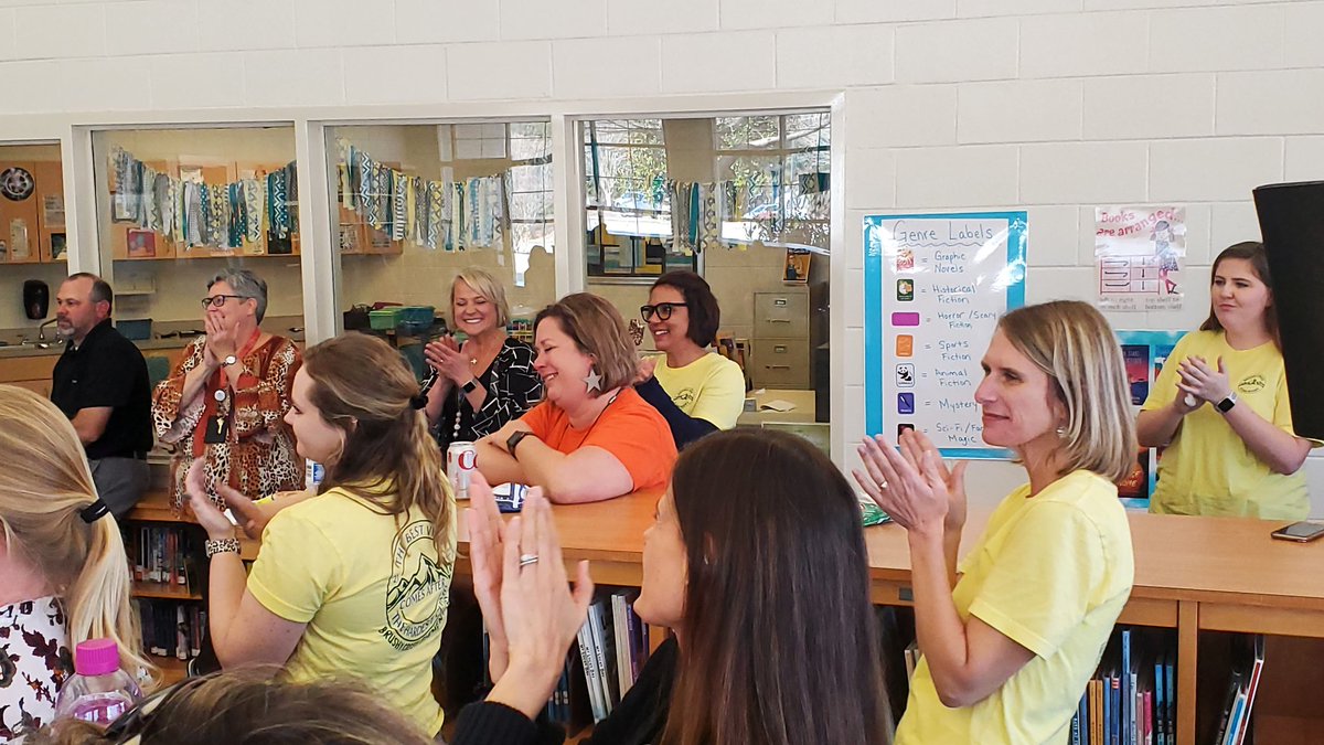 It was such a pleasure to recognize Mrs. Brandy Smith today, the February <a href="/EdTechGCS/">GCS Ins. Technology</a> Teacher Spotlight recipient.