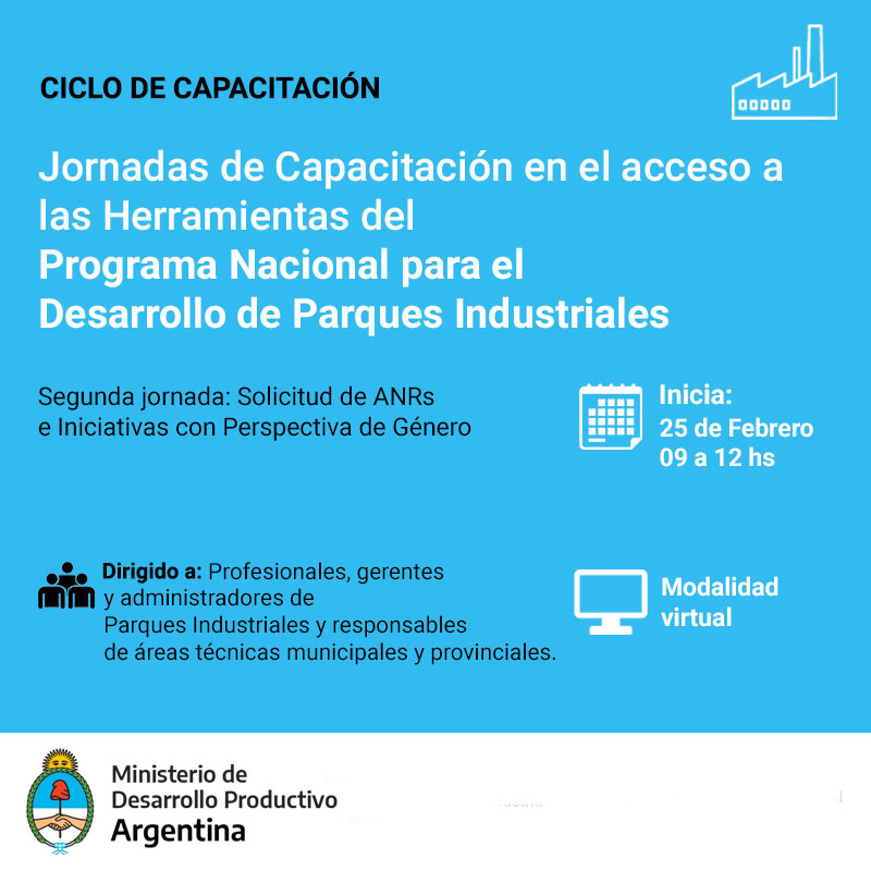 gimenezmpilar's tweet photo. Queremos invitarte a participar de este encuentro virtual que enriquecerá el trabajo que hacemos todos los días por los Parques Industriales. 

Dos jornadas que nos permitirán entender las herramientas del Programa, compartir experiencias y evacuar dudas. 👇 https://t.co/k5IIJXLvP0