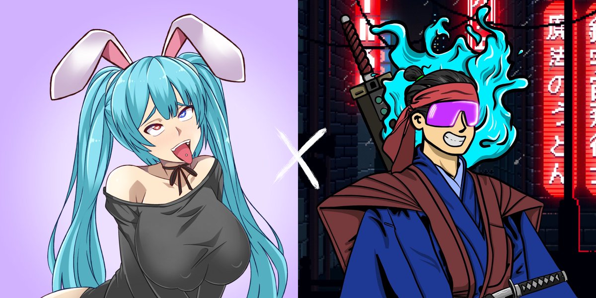 AMV_Waifu_HC's tweet photo. 🎉 Waifu Harem Club x CyberGamers3k Collab 🎉

5x Waifu WL + 3x CyberGamers3k WL + 10 EA discord passes 🎉

1️⃣ Follow 
@AMV_Waifu_HC
 &amp; 
@CyberGamers3K

2️⃣ Tag 3 friends
3️⃣ Like &amp; RT

Winners in 24h 🎉🎉 🎉
 #NFTCommunity #NFTGiveaway #NFT #NFTs https://t.co/R9b4cXwbEN
