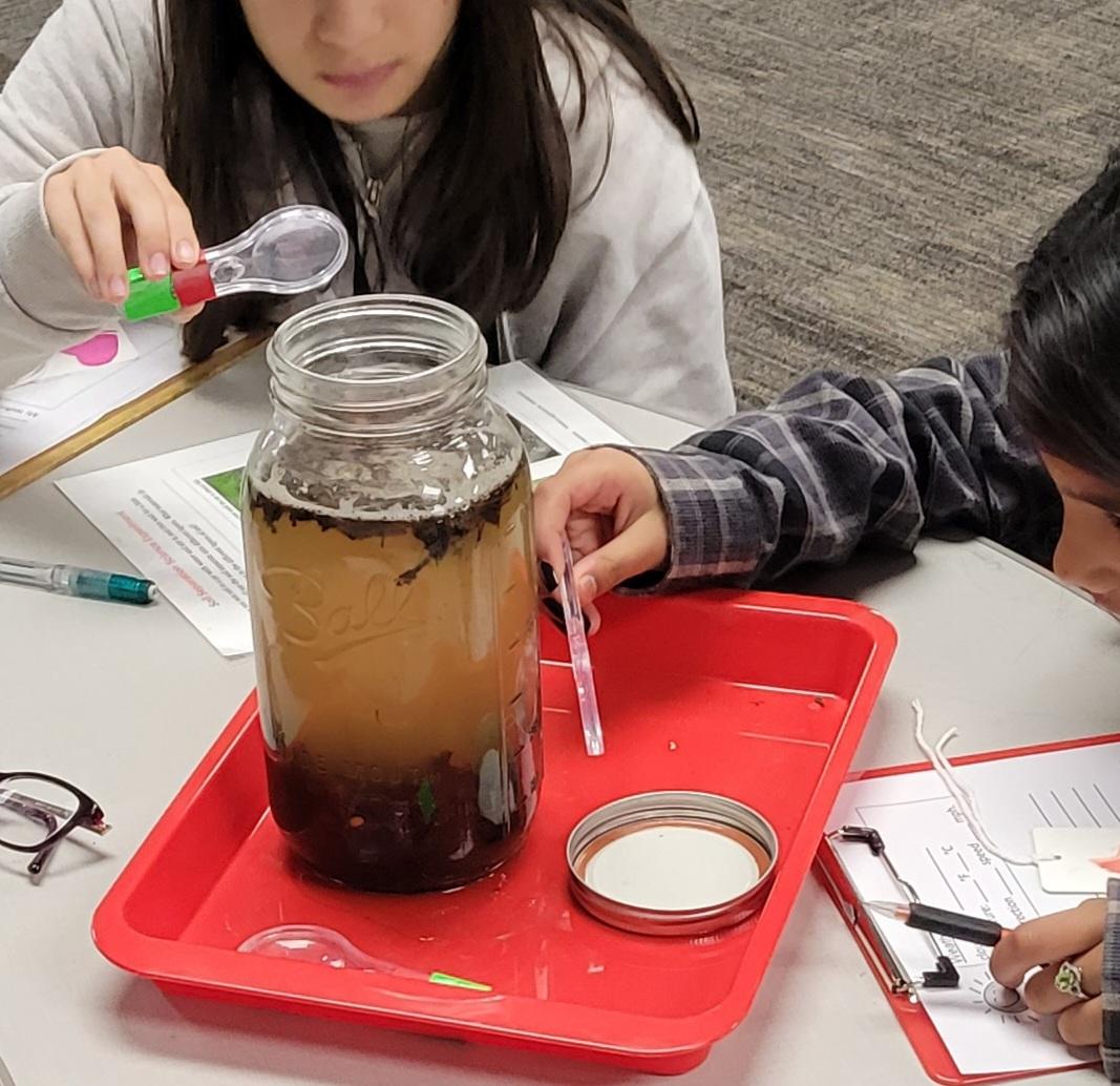PackerRTGG (@packerrtgg) on Twitter photo Fifth grade science classes investigated soil as a mixture today. We watched the soil separate into its component parts when water was added. <a href="/rennellredhawks/">Rennell Elementary</a> <a href="/CFISDScience/">CFISD Science</a> <a href="/readygrowgarden/">Ready to Grow Garden</a> Fifth grade science classes investigated soil as a mixture today. We watched the soil separate into its component parts when water was added. <a href="/rennellredhawks/">Rennell Elementary</a> <a href="/CFISDScience/">CFISD Science</a> <a href="/readygrowgarden/">Ready to Grow Garden</a>