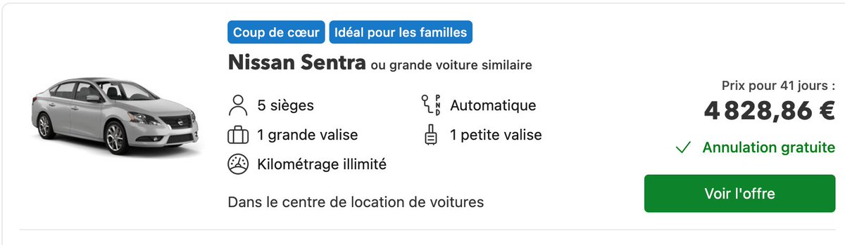 Mais j'ai pas demandé à acheter une voiture... juste en louer une :D #WsopVegas